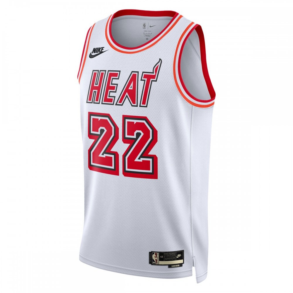 Jimmy Butler Miami Heat 2022/23 Swingman Jersey White - Classic Edition-Pro Kit Vault | Brand New 26/27 Sports Jerseys
